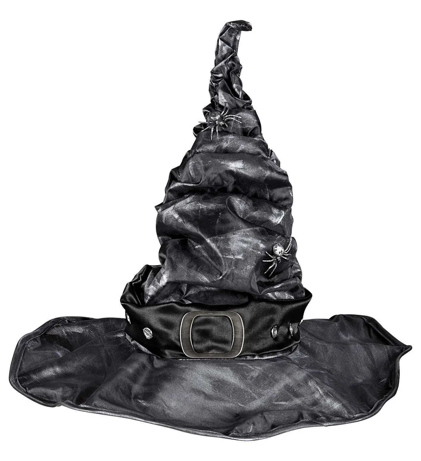 Sombrero de Bruja con Arañas Efecto Envejecido Brujas Widmann